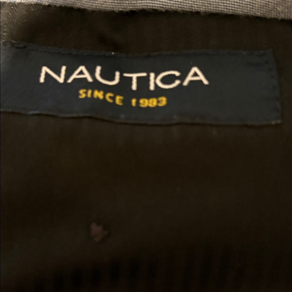 Nautica 40 Regular Men's Black Suit slacks 34x32 - Picture 3 of 5